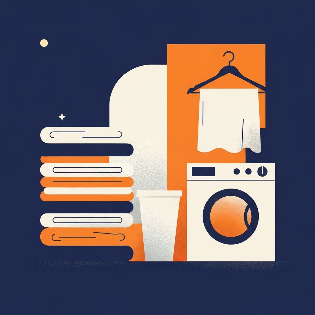 Modern industrial laundry facility interior at JPS